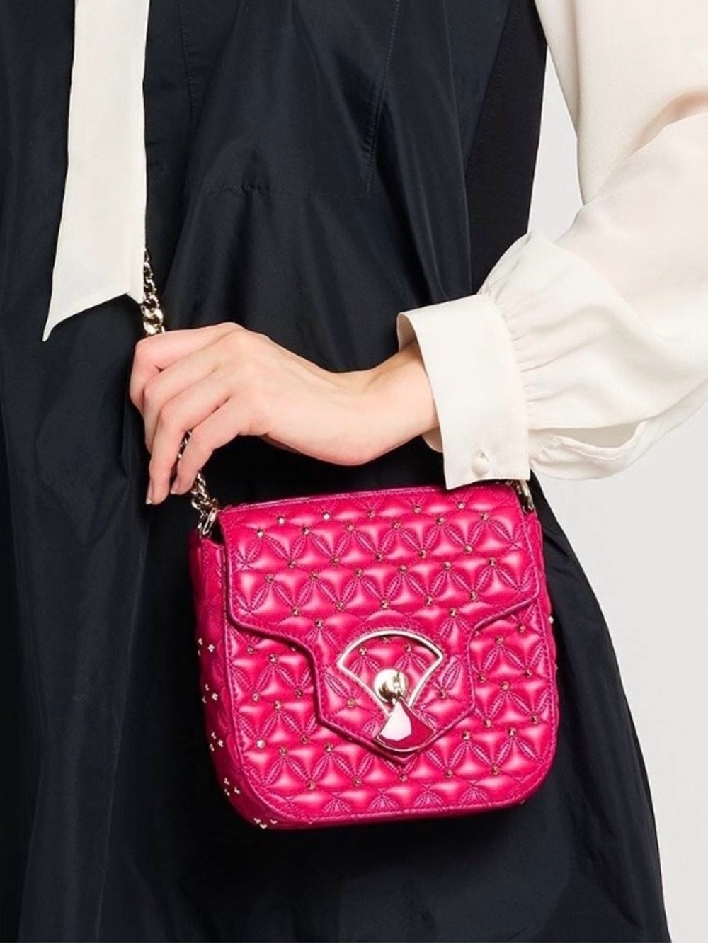 BVLGARI Diva’s Dream Small Bag — Jazzy Tourmaline — NEW WITH TAGS
